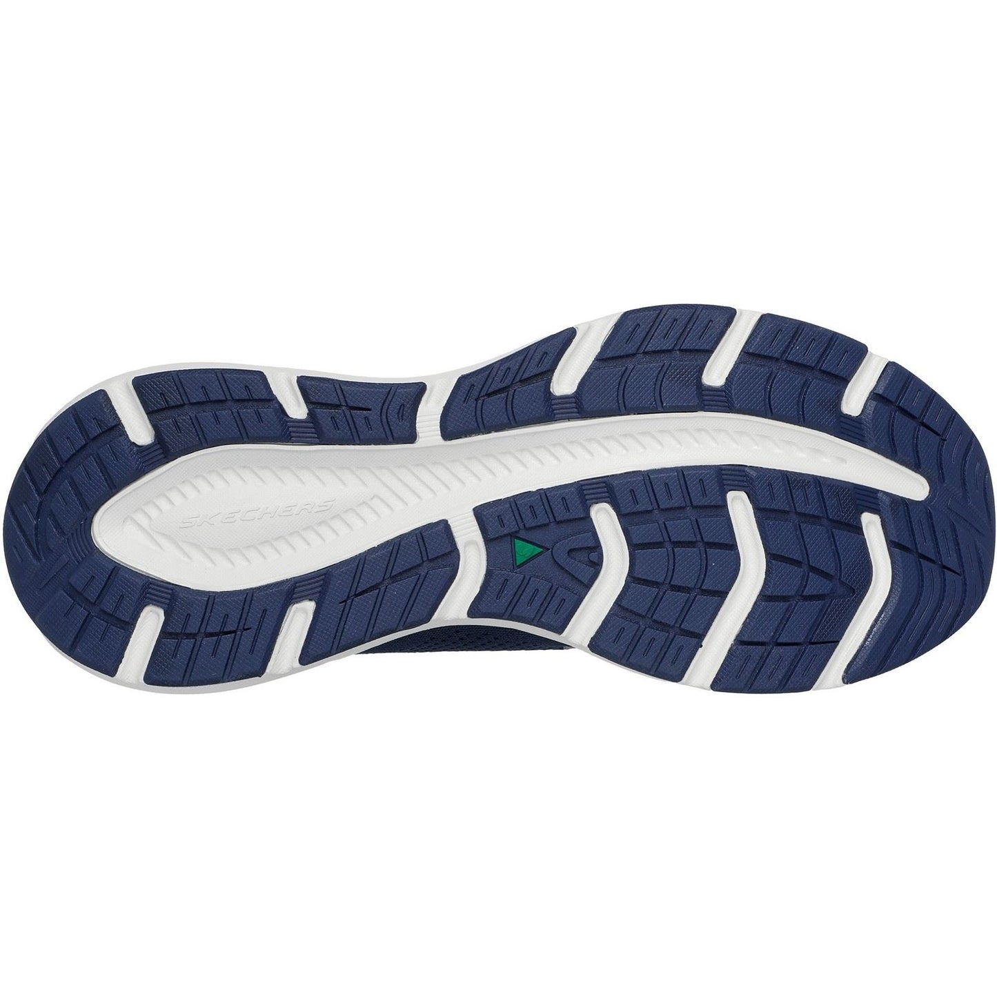 Skechers Edgeride Textile Men's Navy/Orange Trainers