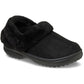 Crocs Unfurgettable Vegan Suede Polyester Women's Black Clogs