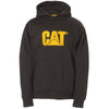 Caterpillar Men's Trademark Hooded Sweatshirt in Black