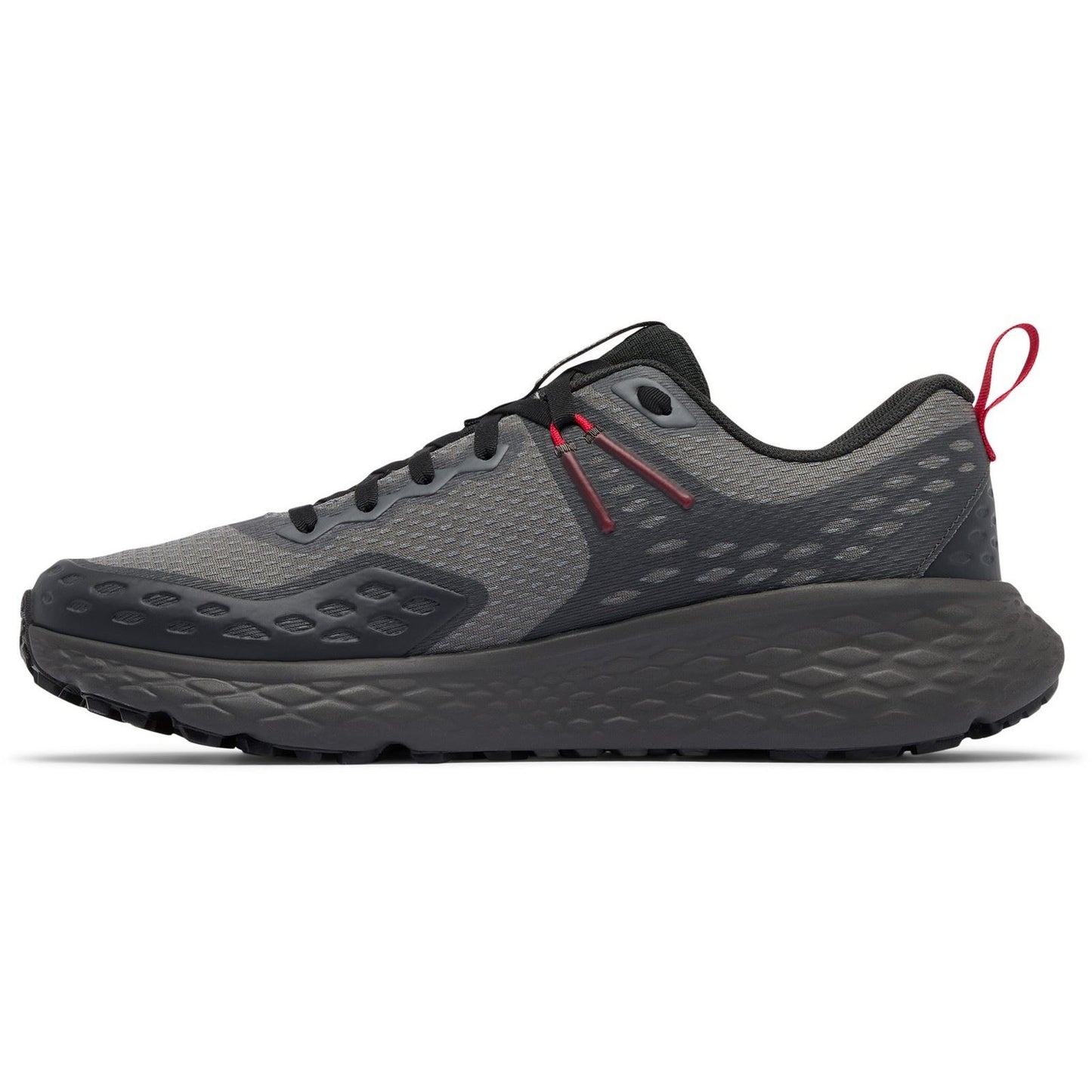 Columbia Konos TRS Polyester Men's Grey/Red Hiking Boots