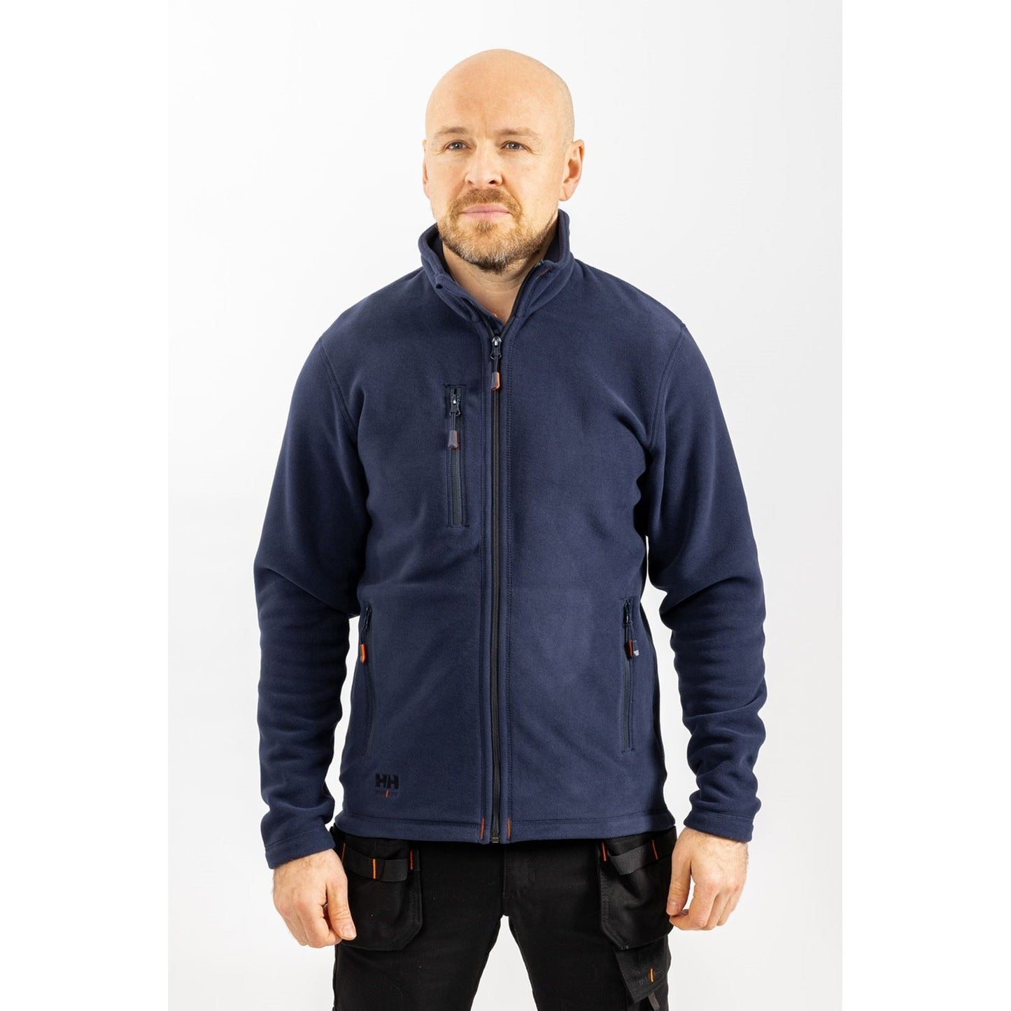 Helly Hansen Workwear Men's Oxford Fleece Jacket in Navy