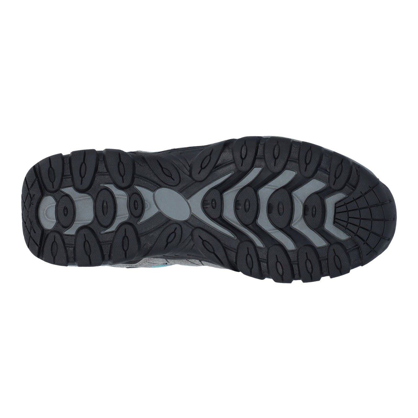 Hi-Tec Corzo Low PU Suede Women's Cool Grey/Navy Blue/Curacao Hiking Boots