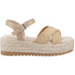 Hush Puppies Jemma Espadrille Polyurethane Women's Tan Sandals