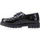 Hush Puppies Lucy Patent Leather Youth Black Shoes