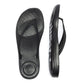 FitFlop Iqushion Ergonomic Women's All Black Flip Flops