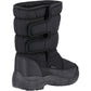 Cotswold Welland Textile Women's Black Winter Mid Calf Boots