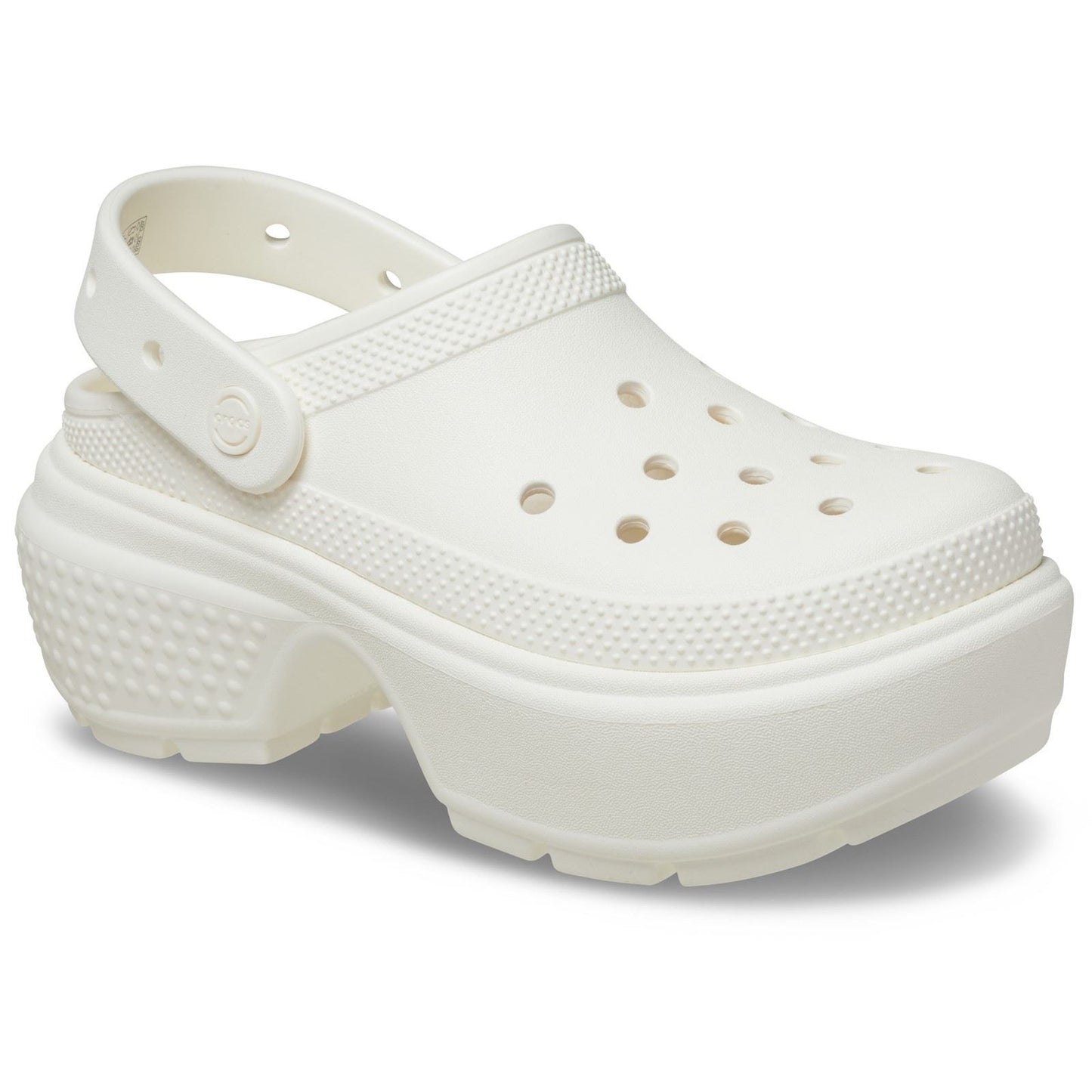 Crocs Unisex Stomp Clog in Chalk