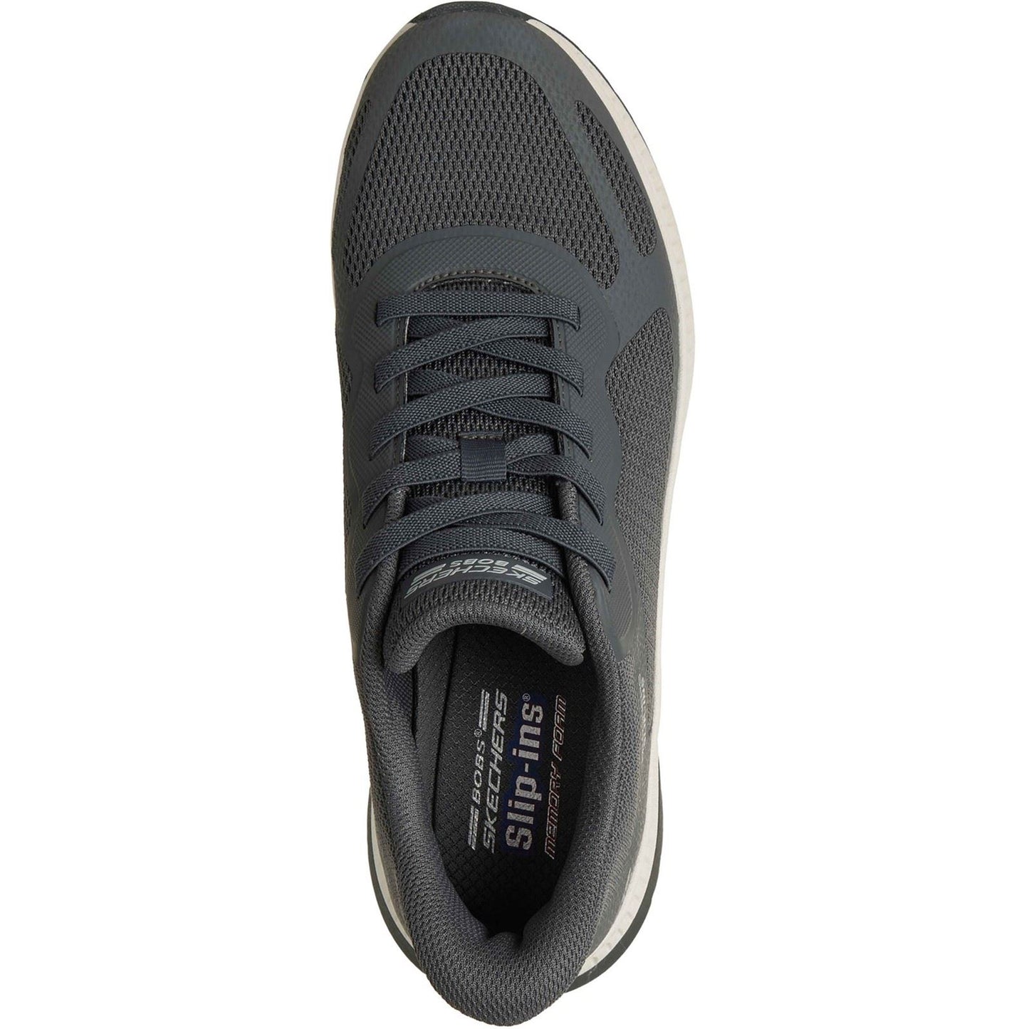 Skechers BOBS Sport Squad Chaos 4 Men's Charcoal Standard Trainers