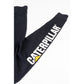 Caterpillar Men's Trademark Banner Long Sleeve T-Shirt in Black