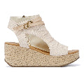 Blowfish Malibu Lacey Women's Bone Denim Sandals
