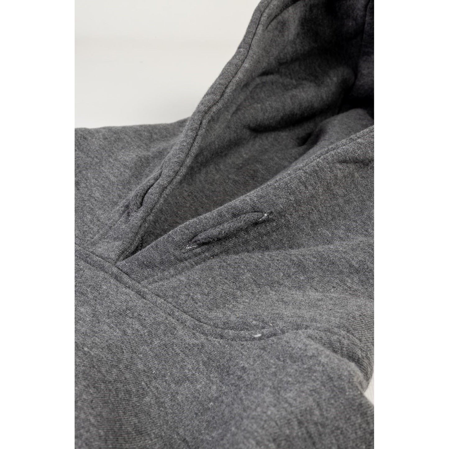 Caterpillar Men's Trademark Hooded Sweatshirt in Heather Grey