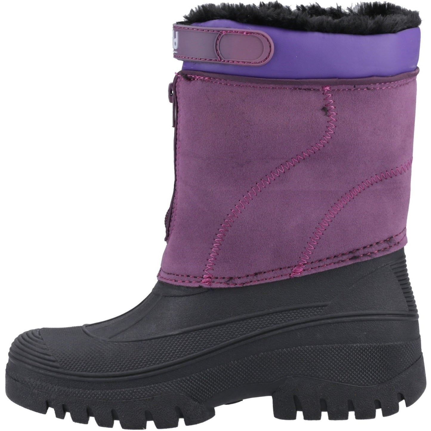 Cotswold Women's Venture Waterproof Winter Boot in Purple