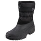 Cotswold Men's Chase Touch Fastening and Zip up Winter Boot in Black