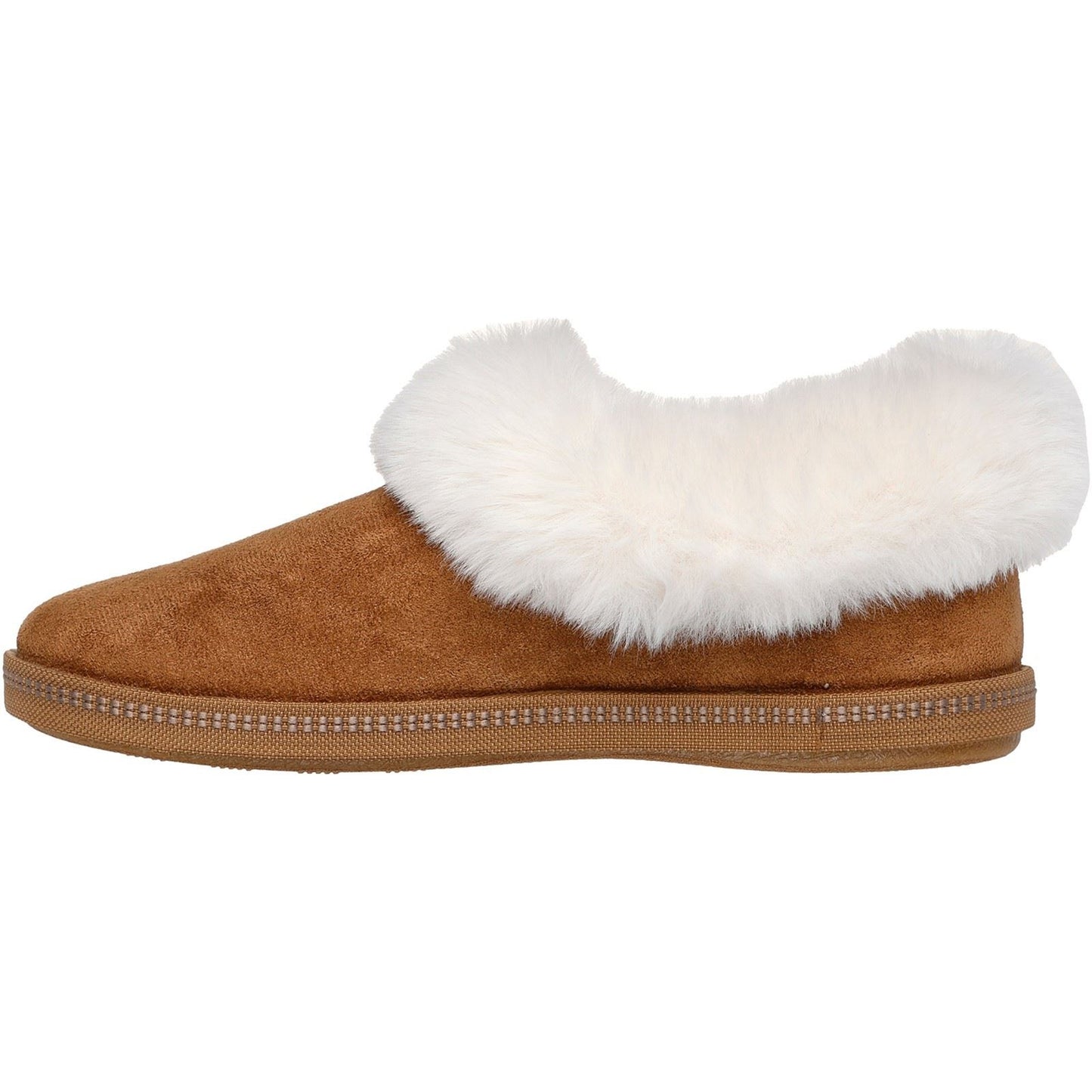 Skechers Cozy Campfire Winter Nights Polyester Women's Chestnut Slippers