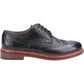 Cotswold Men's Quenington Leather Goodyear Welt Shoe in Black