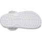Crocs Classic Fleece Lined Kid Girl's Snow White Casual Shoes - Clogs
