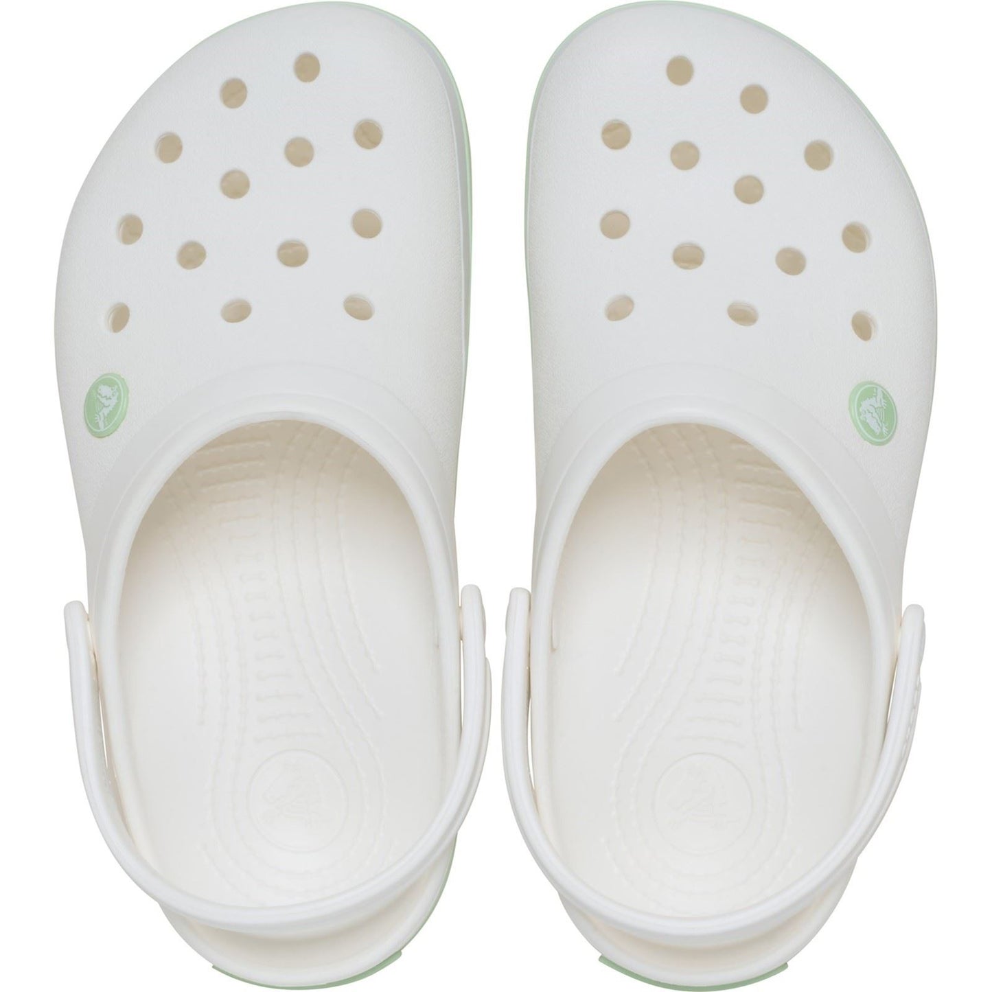 Crocs Crocband EVA Women's White/Serene Green Clogs