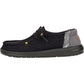 HEYDUDE Women's Wendy Boho Crochet Shoes in Black