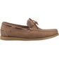 Cotswold Slad Leather Men's Tan Boat Shoes