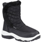 Cotswold Butterrow Textile Women's Black Winter Mid Calf Boots