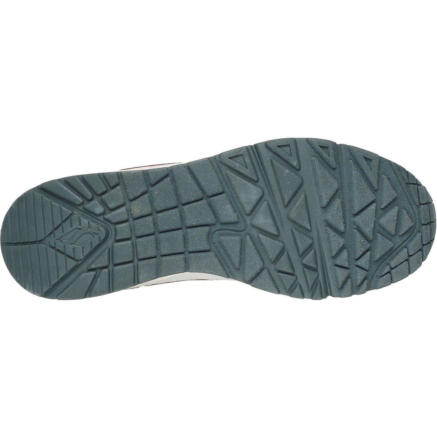 Skechers Men's Uno - Retro One Trainer in White/Grey