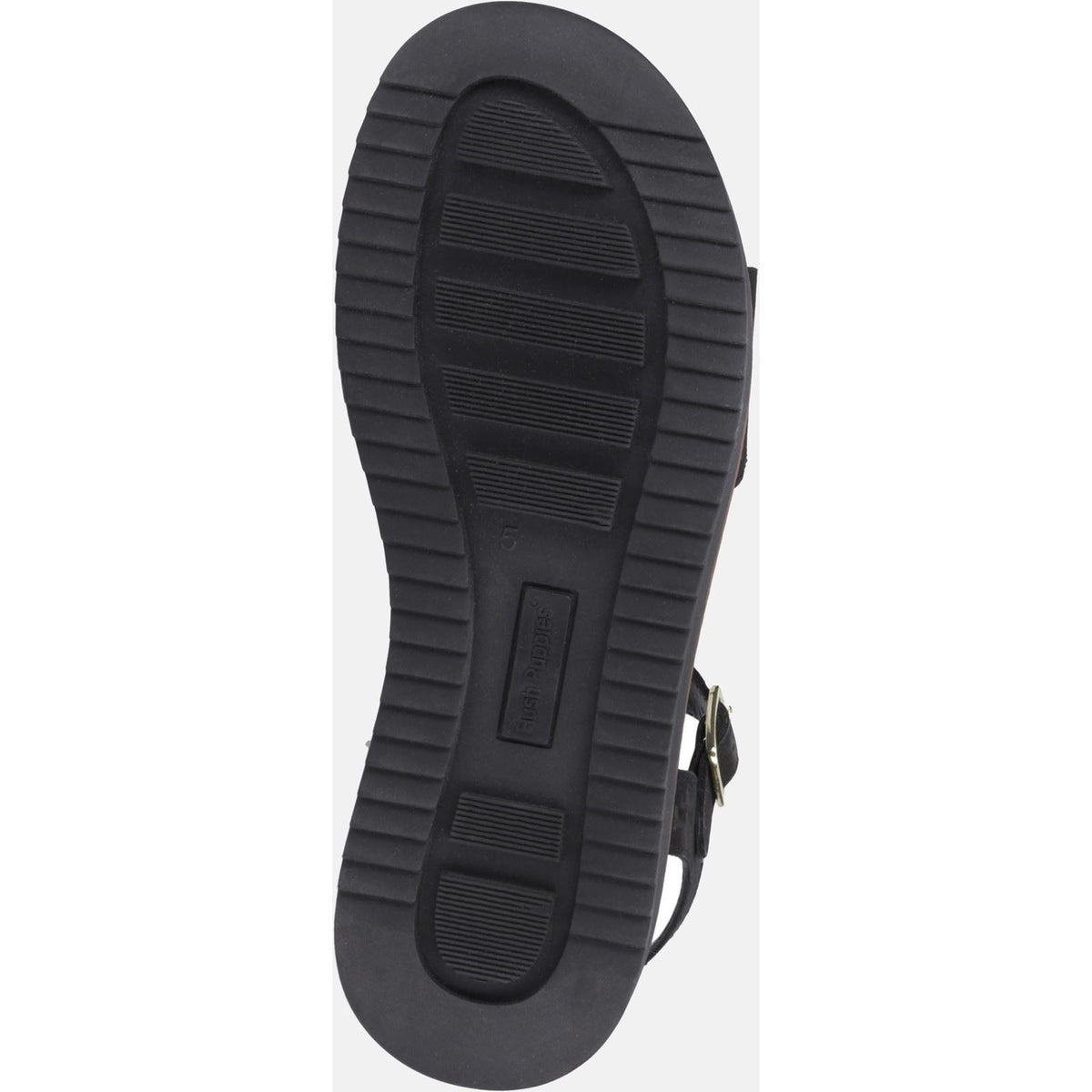 Hush Puppies Cassie Nubuck Women's Black Sandals