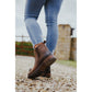 Cotswold Women's Laverton Ankle Boot in Brown