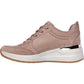 Skechers Women's Billion 2 Prissy N Plush Trainers in Taupe