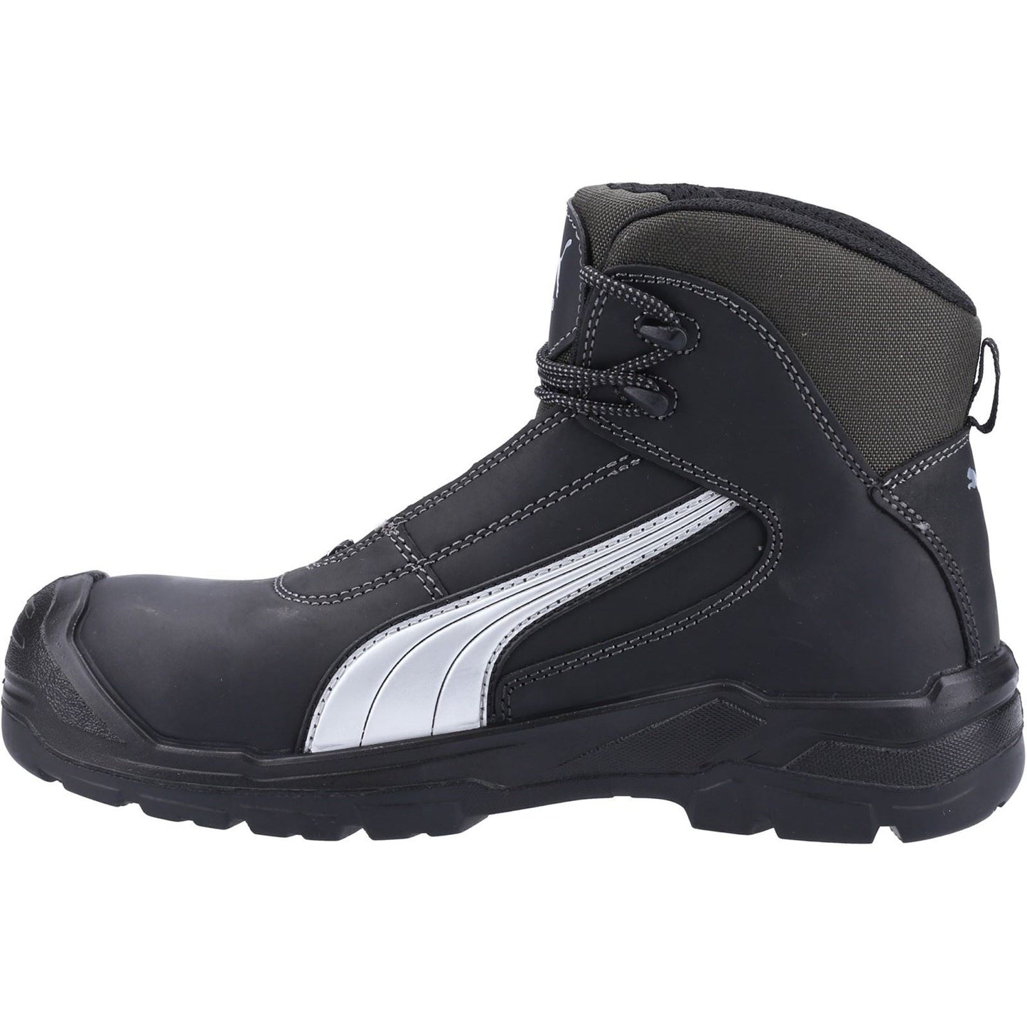 Puma Safety Men's Cascades Mid S3 Safety Boot in Black