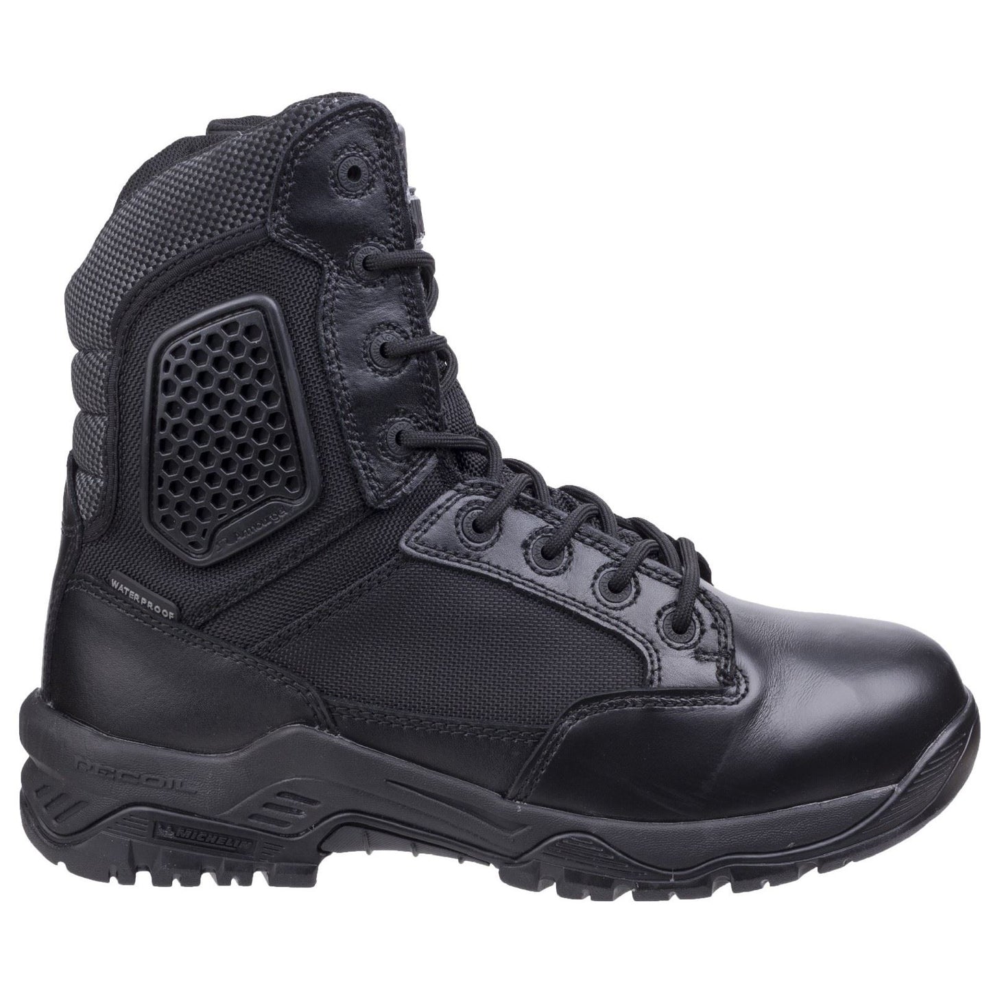 Magnum Men's Strike Force 8.0 Side-Zip WP Uniform Boot in Black