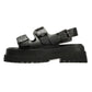 Buffalo Pluto Ari Women's Black Sandals