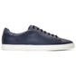 Base London Tucker Leather Men's Navy Trainers