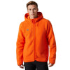 Helly Hansen Workwear Heritage Pile Hoodie Men's Orange Fleece Jacket