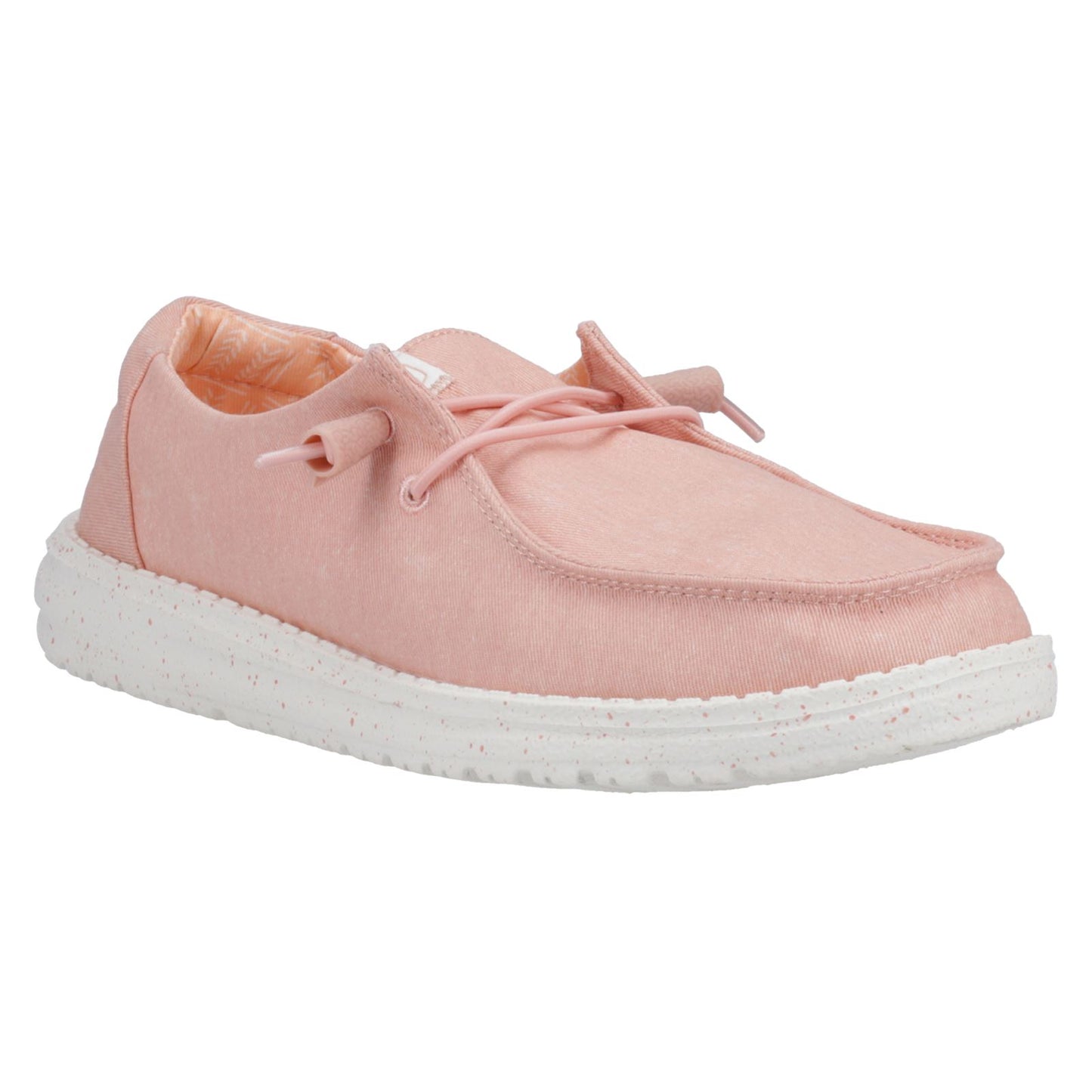 HEYDUDE Women's Wendy Canvas Shoe in Pink
