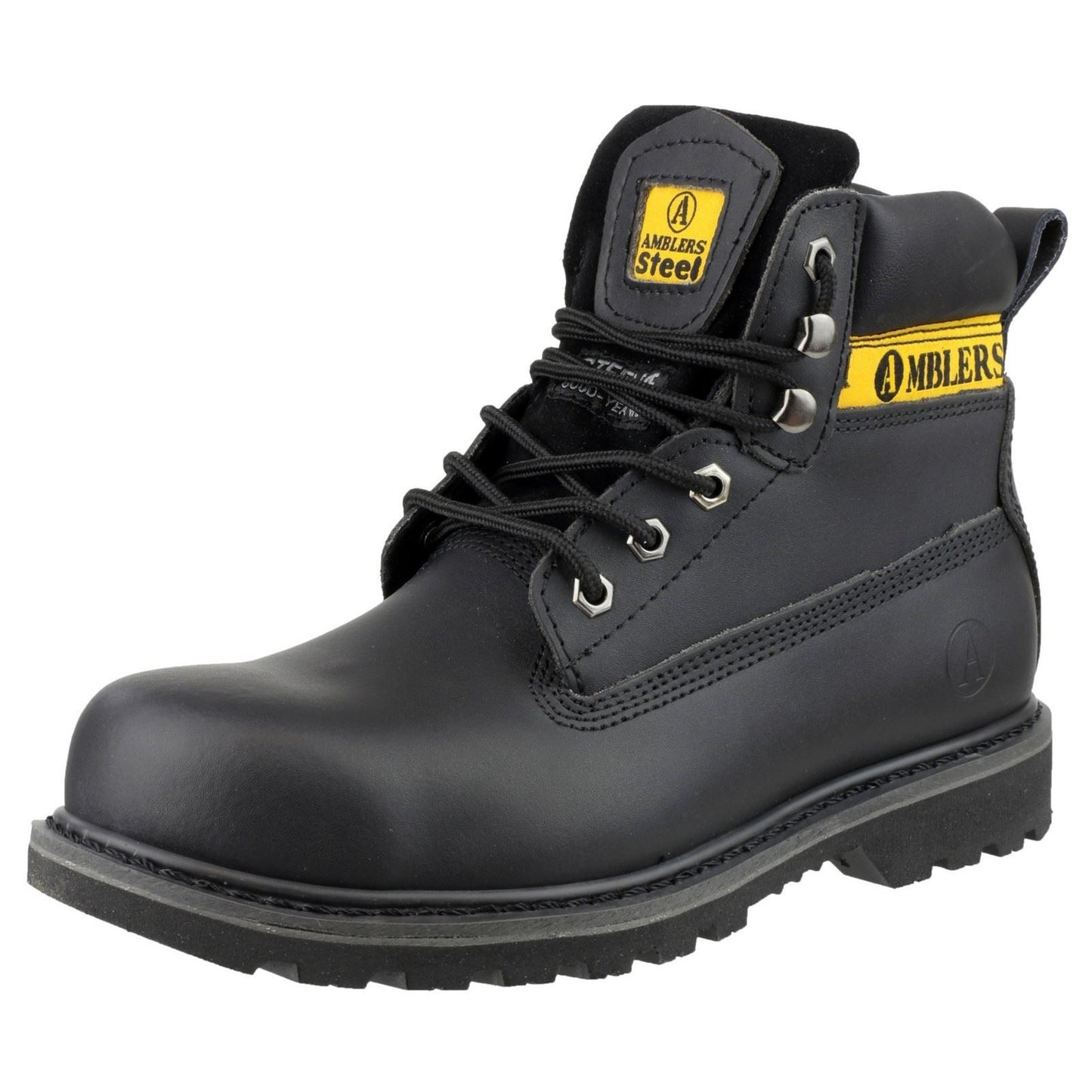 Amblers Safety Unisex FS9 Goodyear Welted Safety Boot in Black