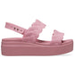 Crocs Brooklyn Woven Thermoplastic Women's Rosette Sandals