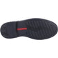 Hush Puppies Tim Junior Boys Black Leather Shoes