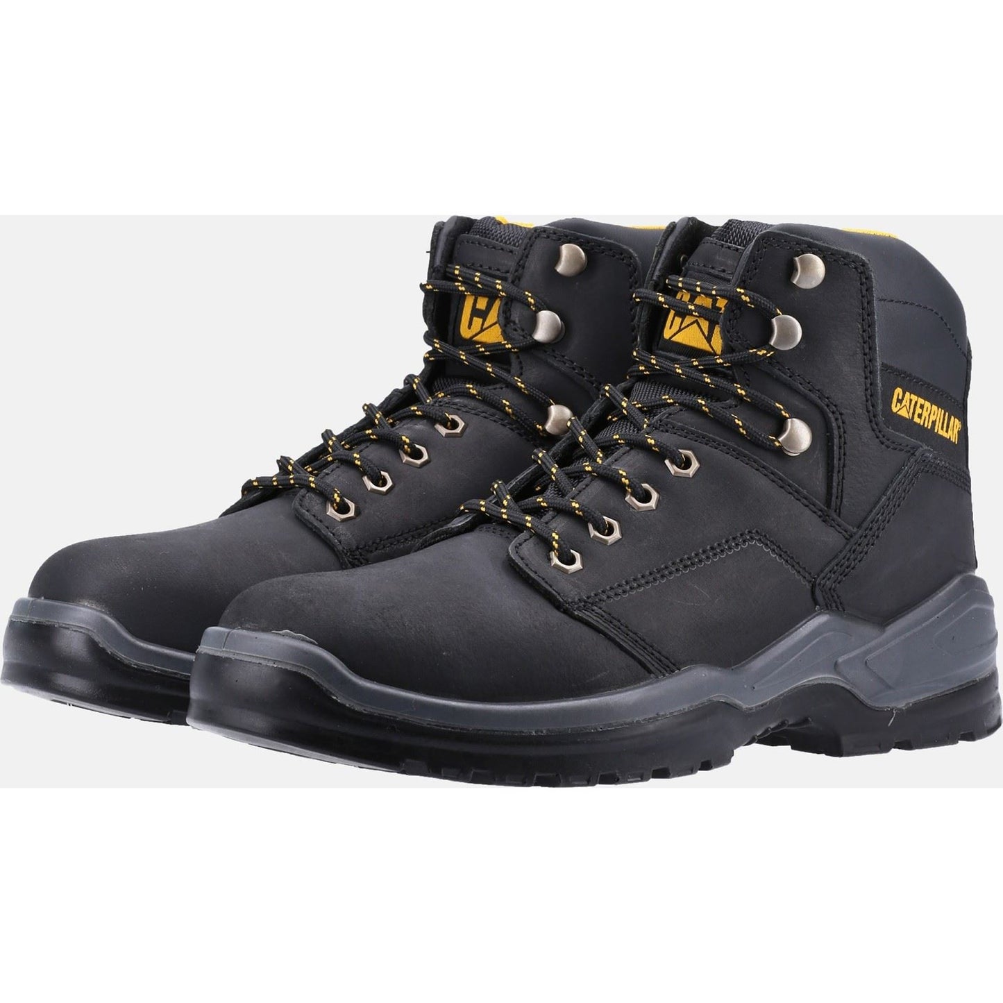 Caterpillar Men's Striver Injected Safety Boot in Black