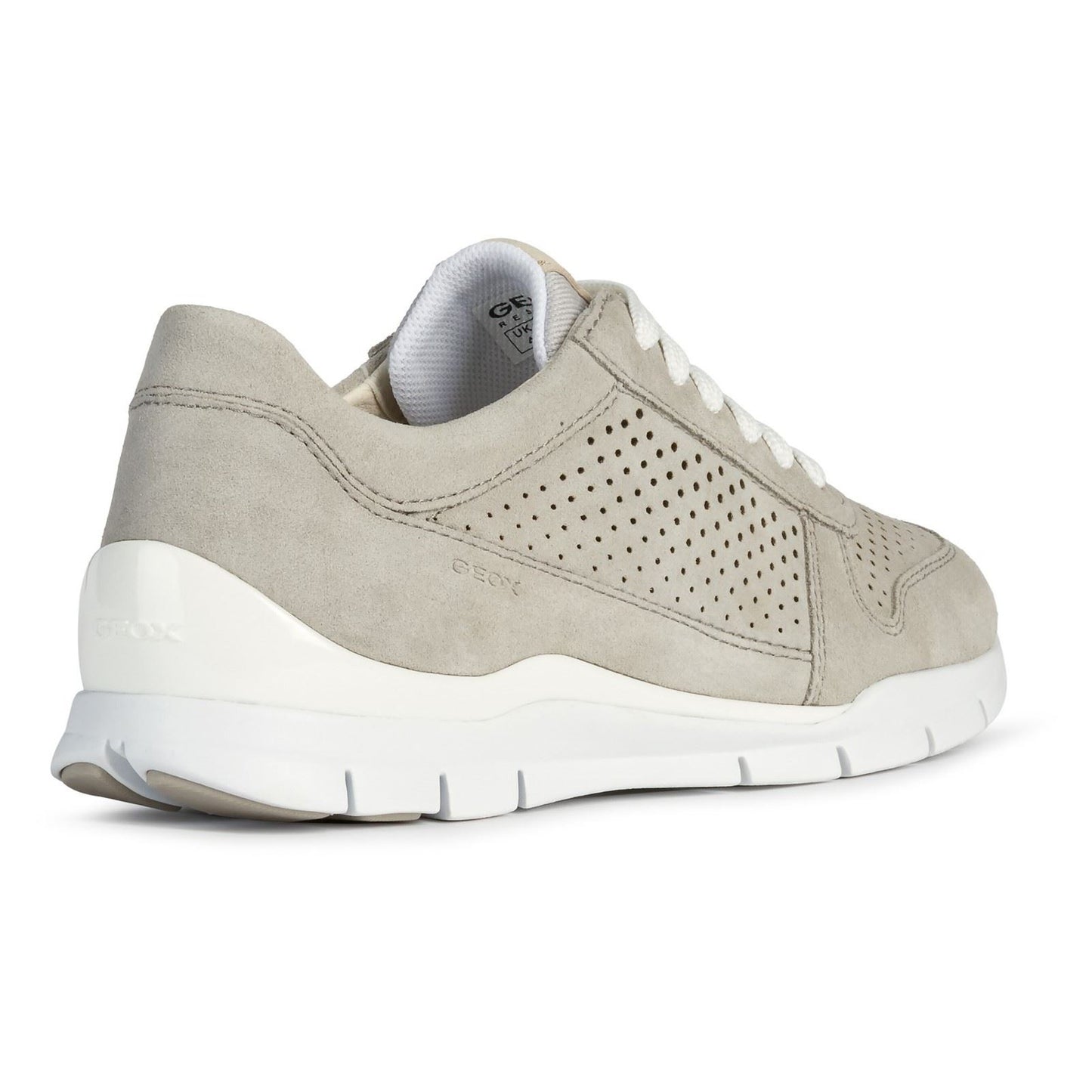 Geox Women's D Sukie B Sneakers in Light Grey