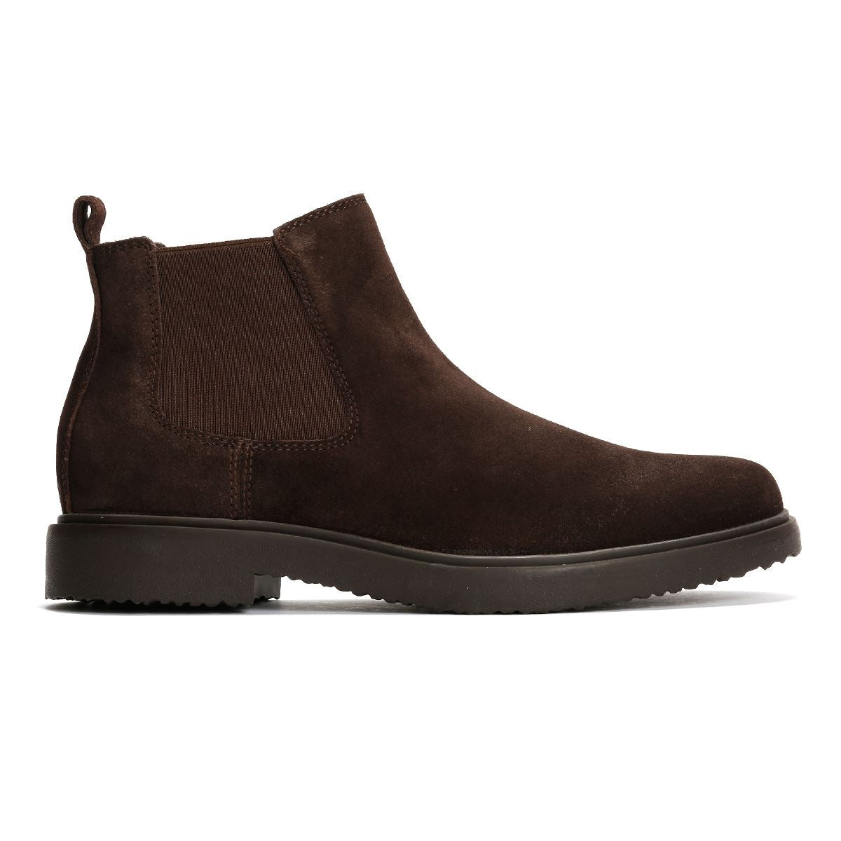 Geox Massimiano B Suede Men's Dark Brown Boots