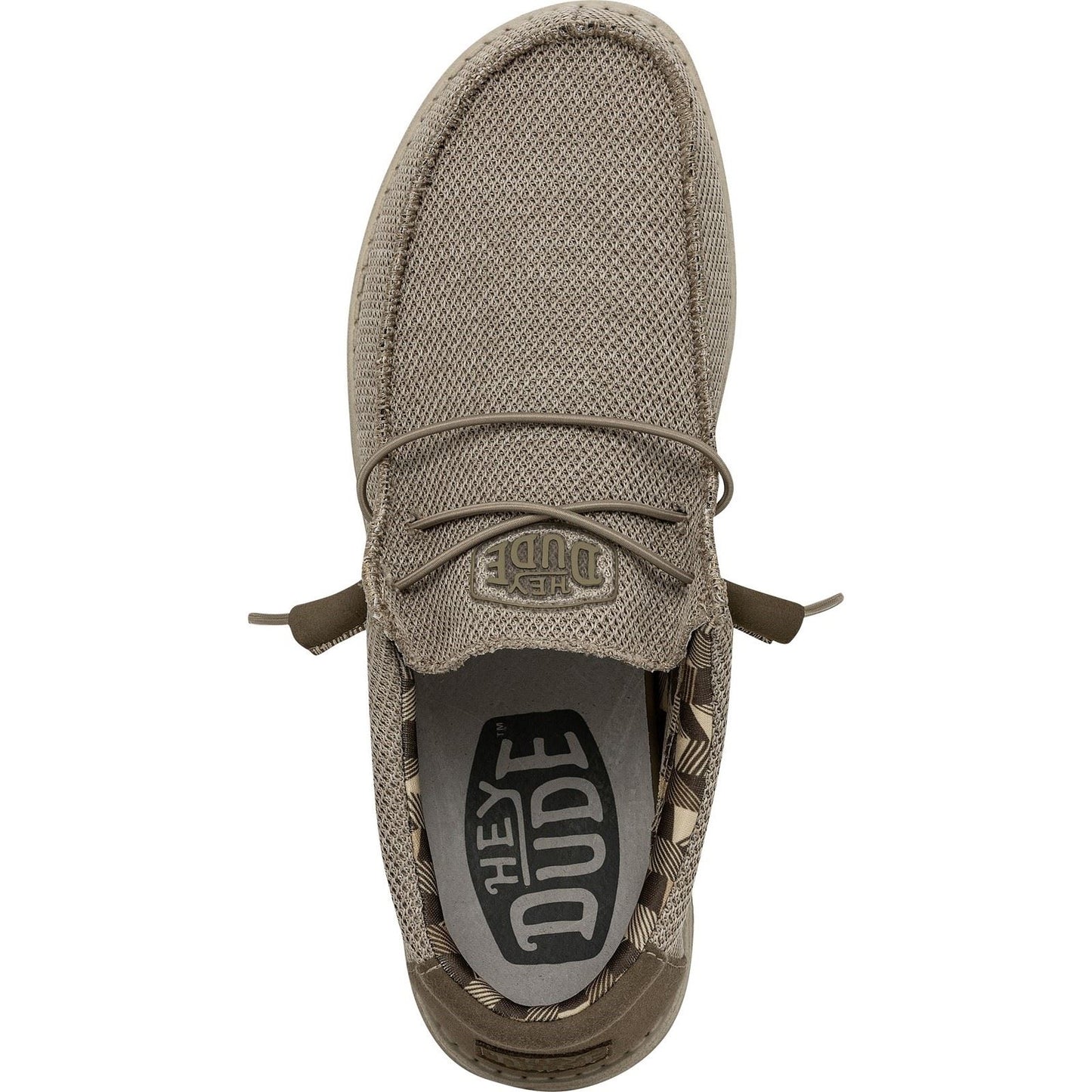 HEYDUDE Men's Wally Sox Shoe in Beige