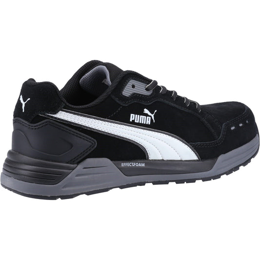 Puma Safety Men's Airtwist Low S3 Safety Trainer in Black