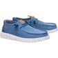 HEYDUDE Wendy Chambray Textile Women's Ensign Blue Loafers