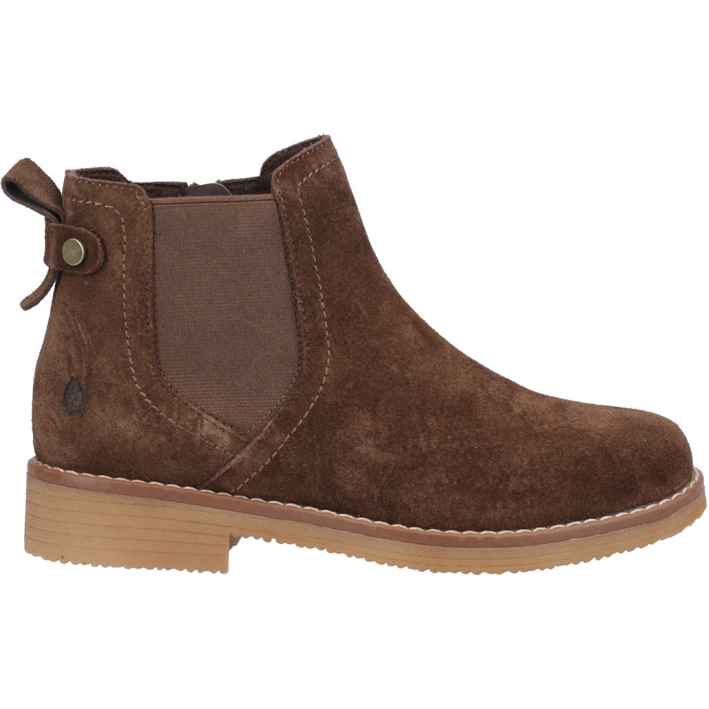 Hush Puppies Women's Maddy Ladies Ankle Boots in Chocolate
