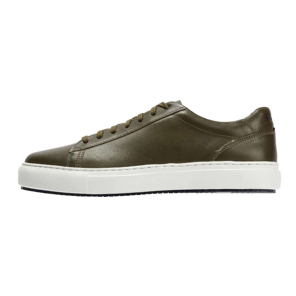 Ben Sherman Ace Cupsole Leather Men's Olive Trainers