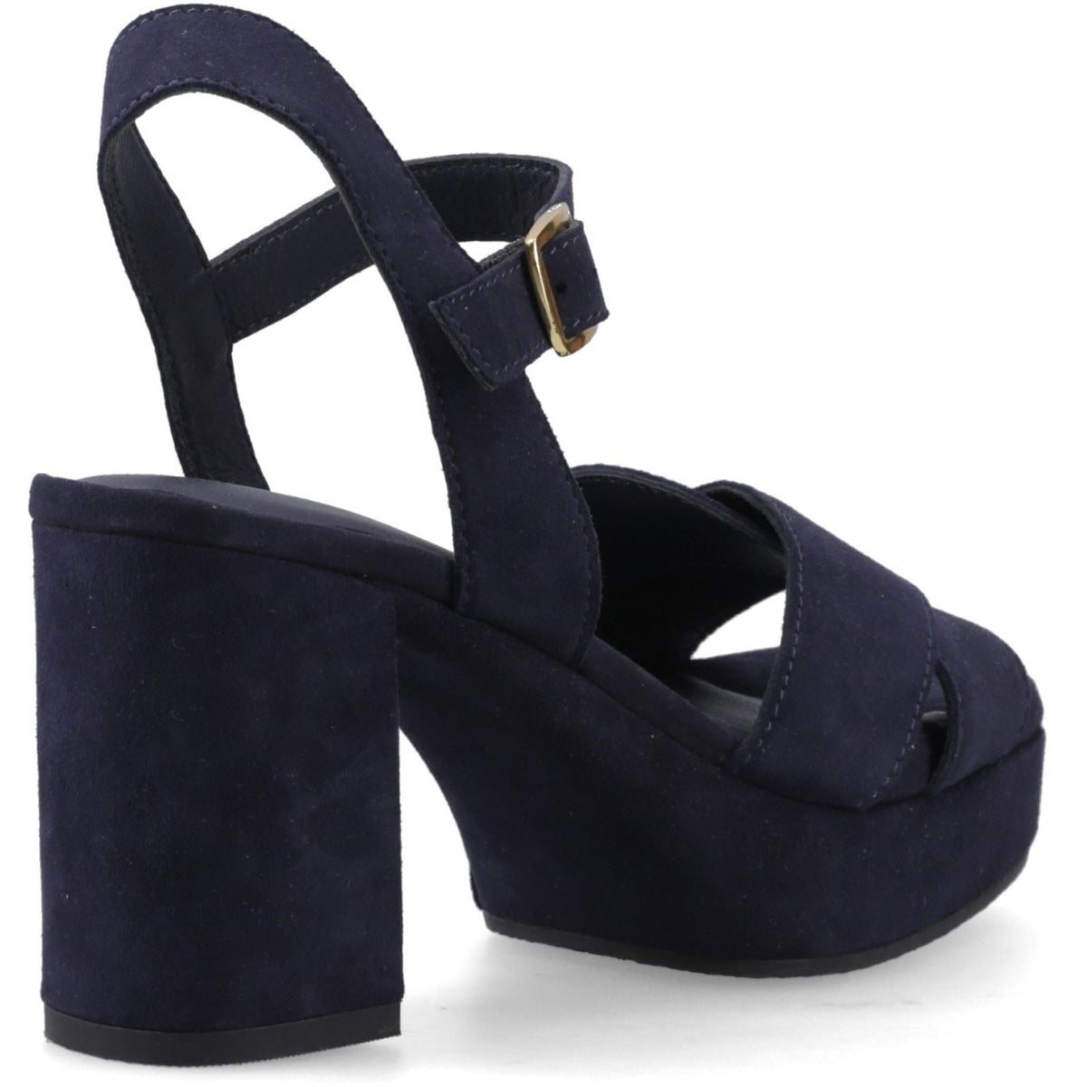 Hush Puppies Ophelia Suede Women's Navy Sandals