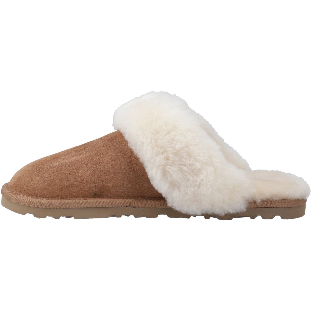 Hush Puppies Samantha Suede Women's Tan Slippers