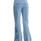 Ed Hardy Cross and Thorn Flared Women's Blue Joggers
