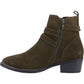 Hush Puppies Women's Jenna Ankle Boot in Khaki