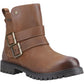 Hunter Ness Leather Women's Dark Tan Boots
